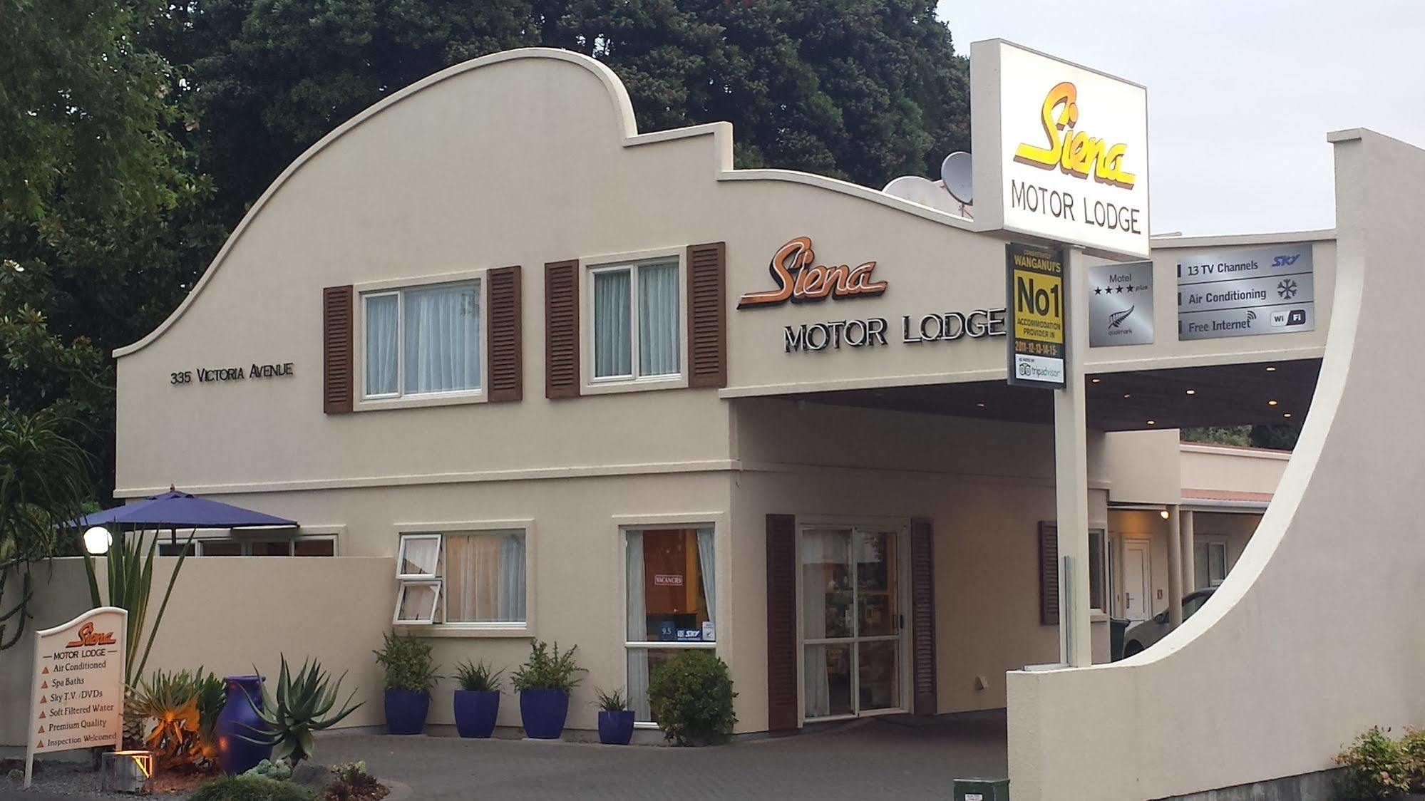 Siena Motor Lodge Whanganui Eksteriør bilde