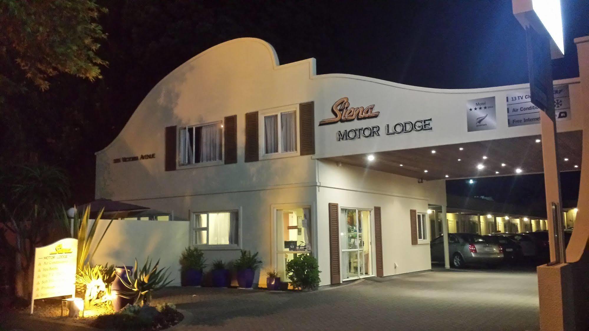 Siena Motor Lodge Whanganui Eksteriør bilde