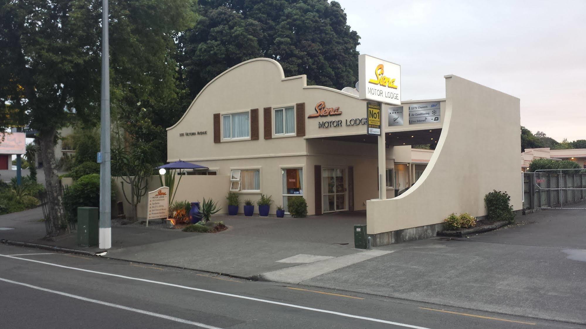 Siena Motor Lodge Whanganui Eksteriør bilde